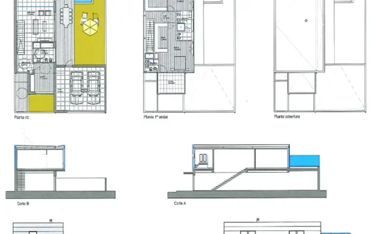 Moradia T3 com piscina e garagem – Tavira